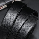 Cinto de couro automático Casual