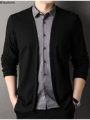 Camisa de Manga Longa com falsa camisa interna(apenas uma peça). Uso social e de negócios