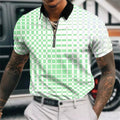 Camisa Polo com Zíper