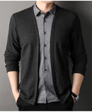 Camisa de Manga Longa com falsa camisa interna(apenas uma peça). Uso social e de negócios